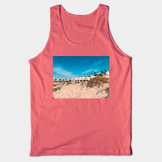 Modernist Apartments Overlooking Sand Dunes Tank Top by offdutyplaces